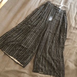 Striped culottes